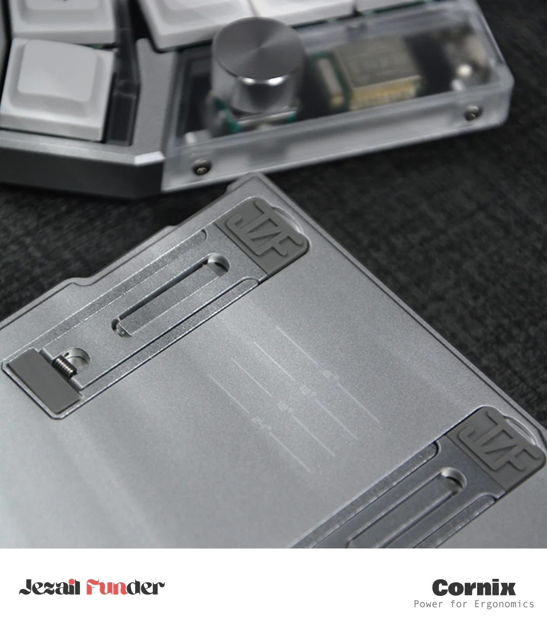 Cornix – Flache, ergonomische Split-Tastatur 