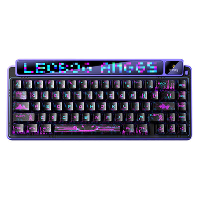 LEOBOG - AMG65 Tri‑Mode Mechanical Keyboard with Dual Screens
