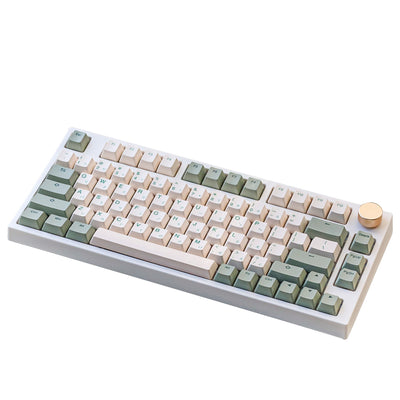 Keydous - Teclado mecánico inalámbrico NJ80-AP 