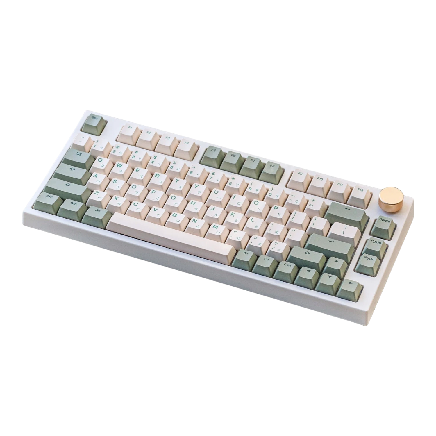 Keydous - Teclado mecánico inalámbrico NJ80-AP 