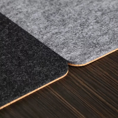 PINEYU - Alfombrilla de fieltro y corcho para teclado
