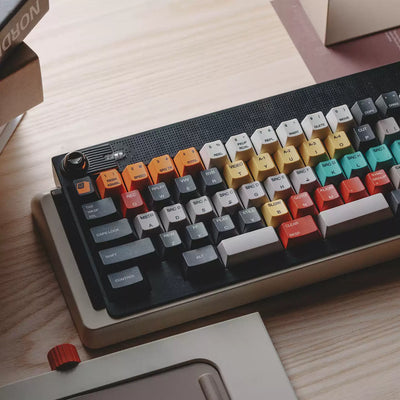 FBB - ACCOM Editor Retro PBT Five-Sided ANSI/ISO Keycap Set
