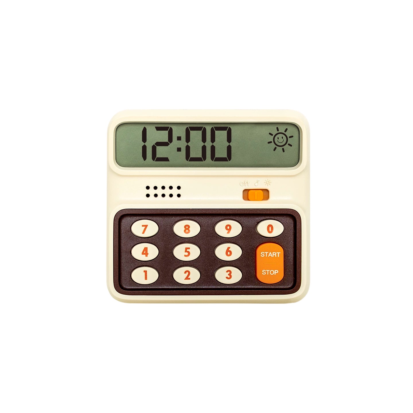 Black & White - Numeric Keypad Timer