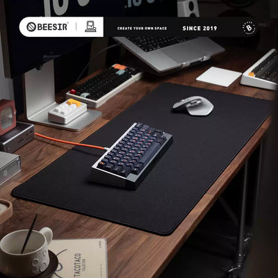 BEESIR - Oversized Cotton & Linen Desk Mat