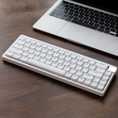 Teclado inalámbrico metálico de perfil bajo Keydous - AJ68 