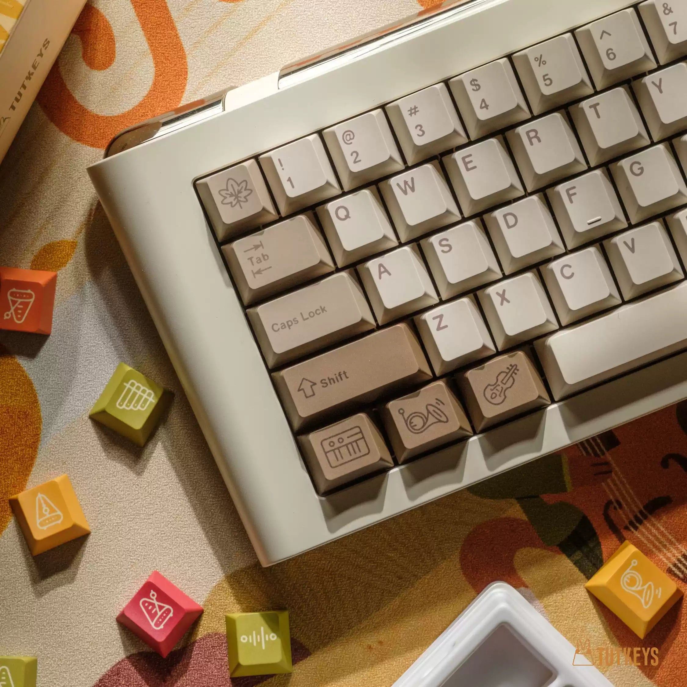 TUTKEYS Autumn Concert PBT ANSI/ISO Keycap Set