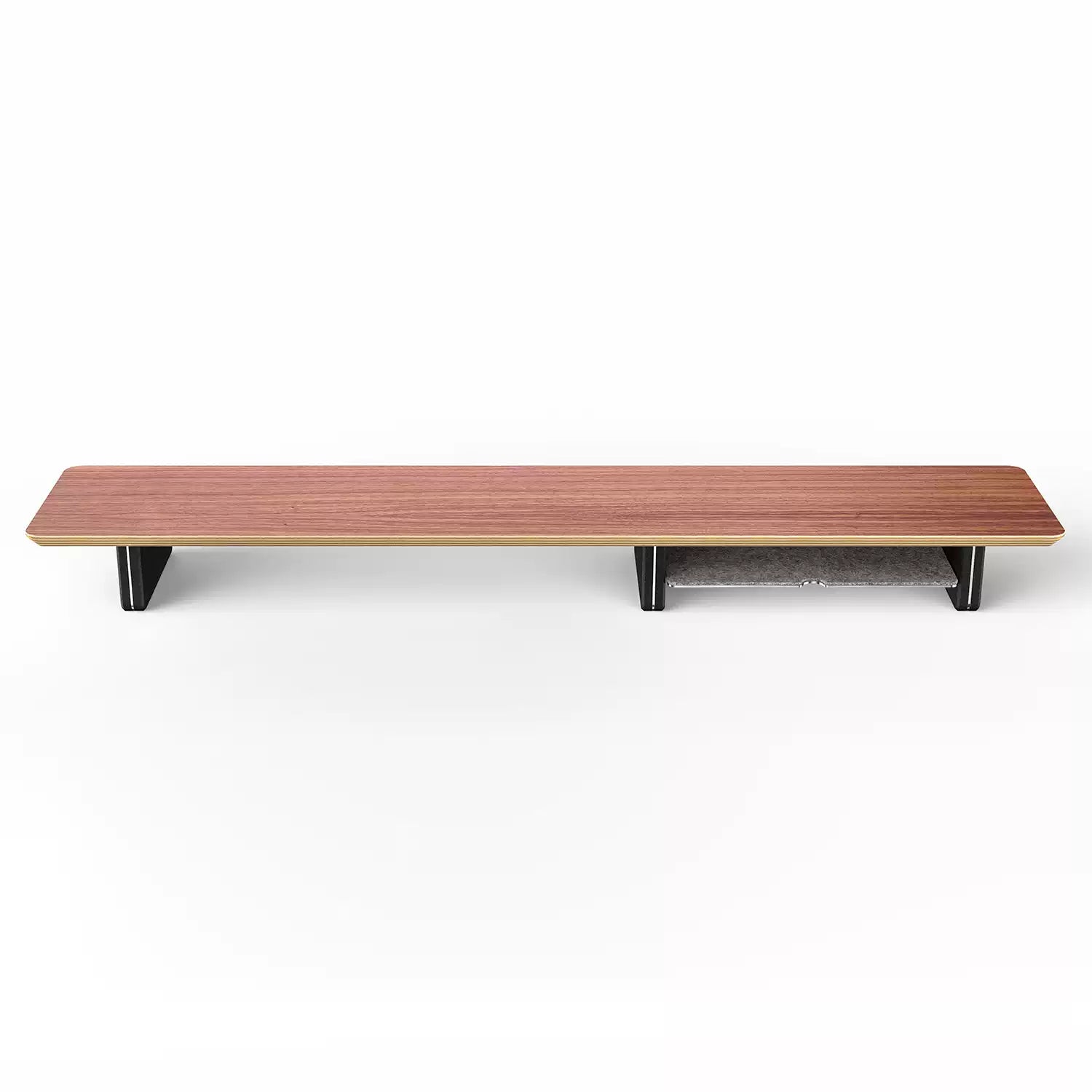 Laricare Solid Wood Dual Layer Monitor Stands