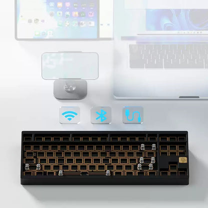 WEIKAV Lucky80 – Kit de teclado mecánico con junta de montaje trimodo al 80 % 