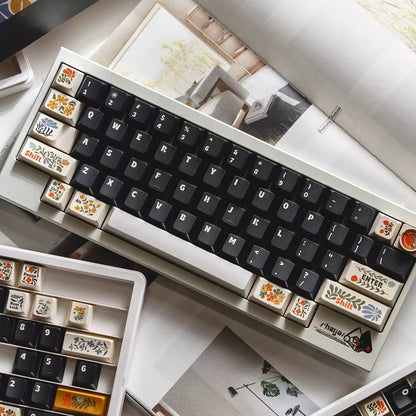 FBB - Garden Retro PBT ANSI/ISO Keycap Set