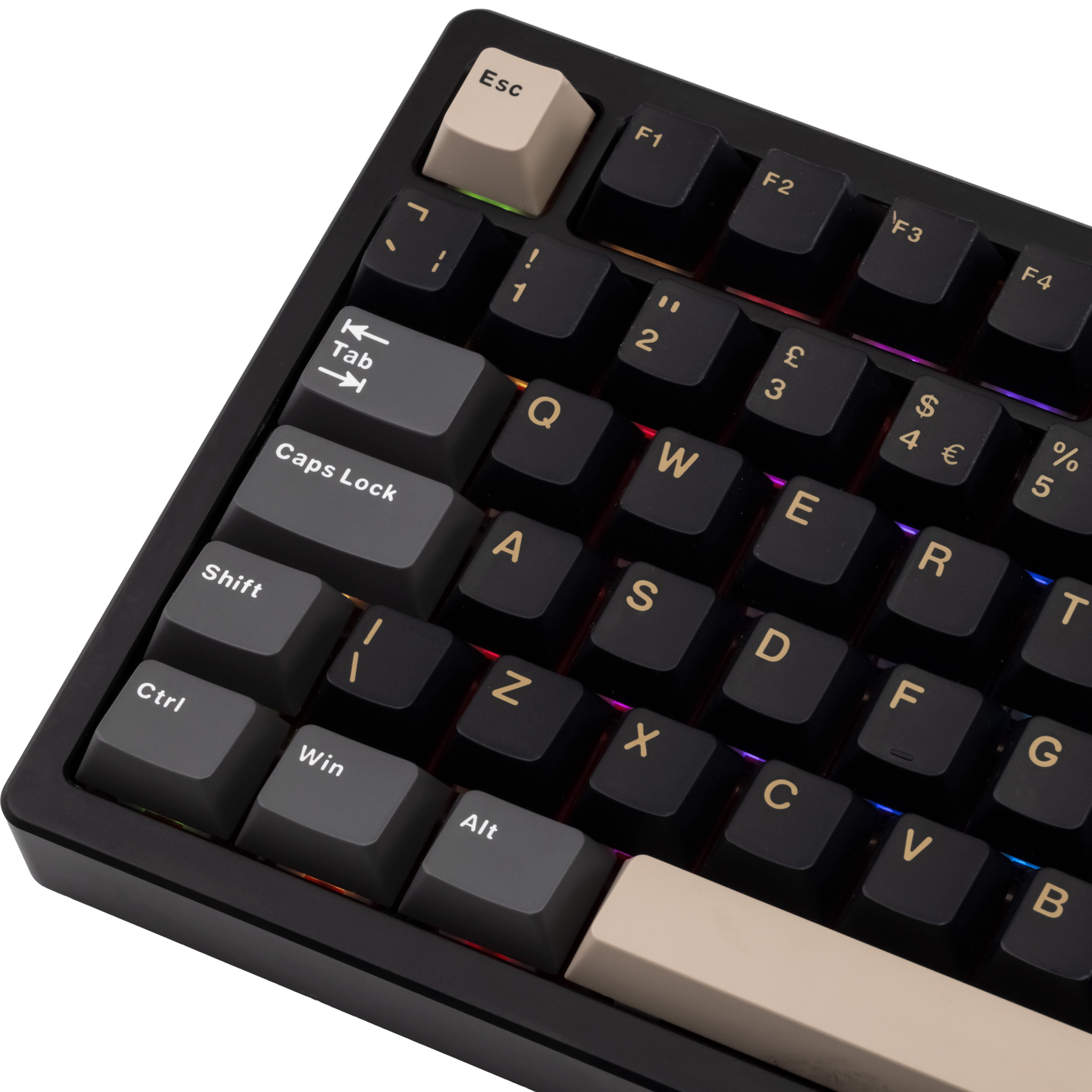 【未開封品】WOBKEY Rainy 75 Pro Black Wobkey Rainy 75 Pro RGB – 75% Mechanical Keyboard (UK ISO) – OZO
