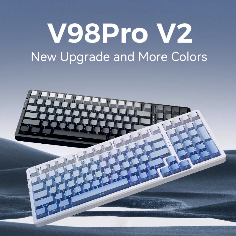 Teclado mecánico inalámbrico VGN V98 Pro V2 