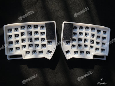 Weekin - LILY 58 Wireless 2.4G Split Mechanical Keyboard