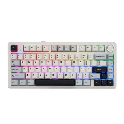 AULA F75 - Teclado mecánico inalámbrico con junta al 75 % 