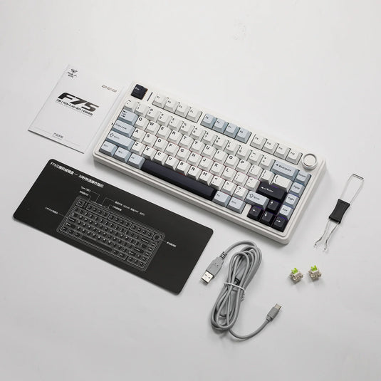 AULA F75 - 75% Gasket Wireless Mechanical Keyboard
