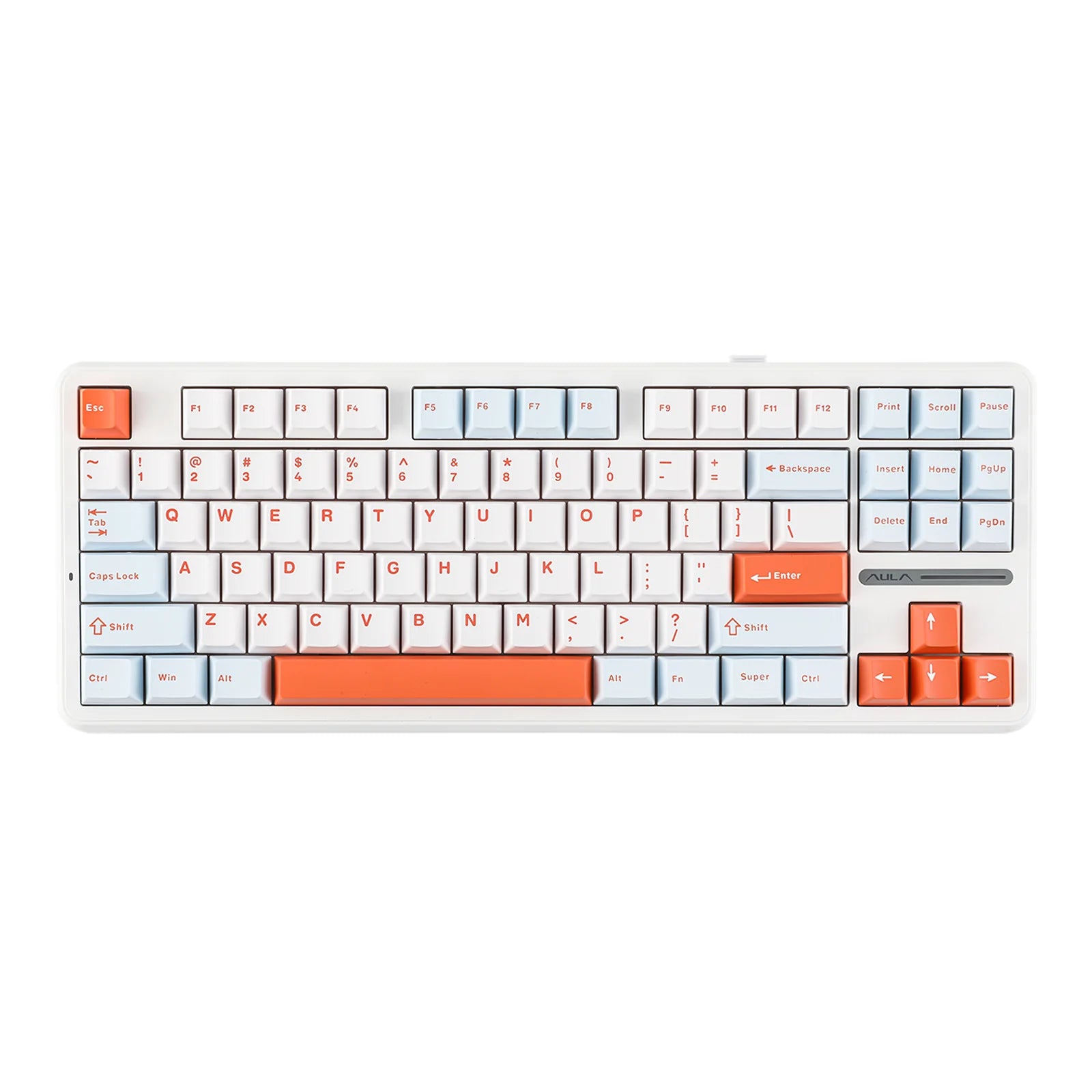 AULA F87 Pro - Teclado mecánico trimodo TKL 