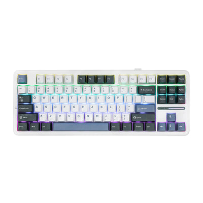 AULA F87 Pro - Teclado mecánico trimodo TKL 