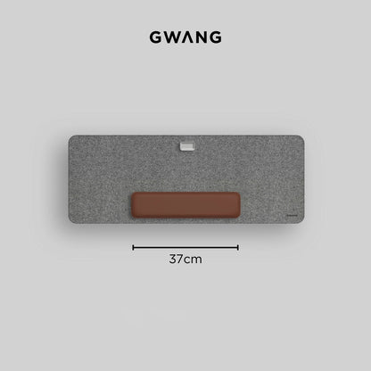 Gwang - Felt Surface Desk Mat with Accessories