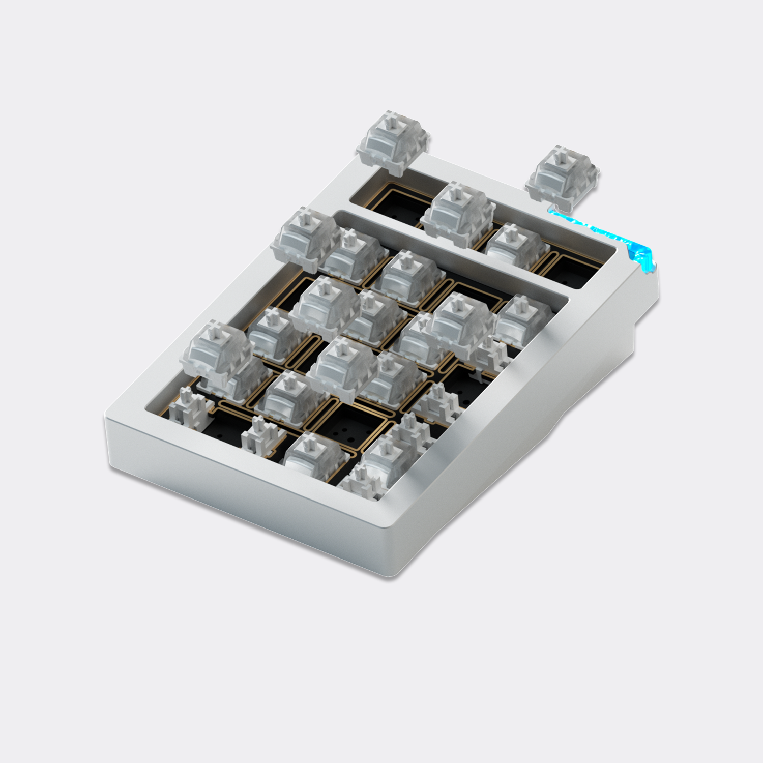 Weikav Stars21 21-Key Aluminum Wireless/USB Numpad