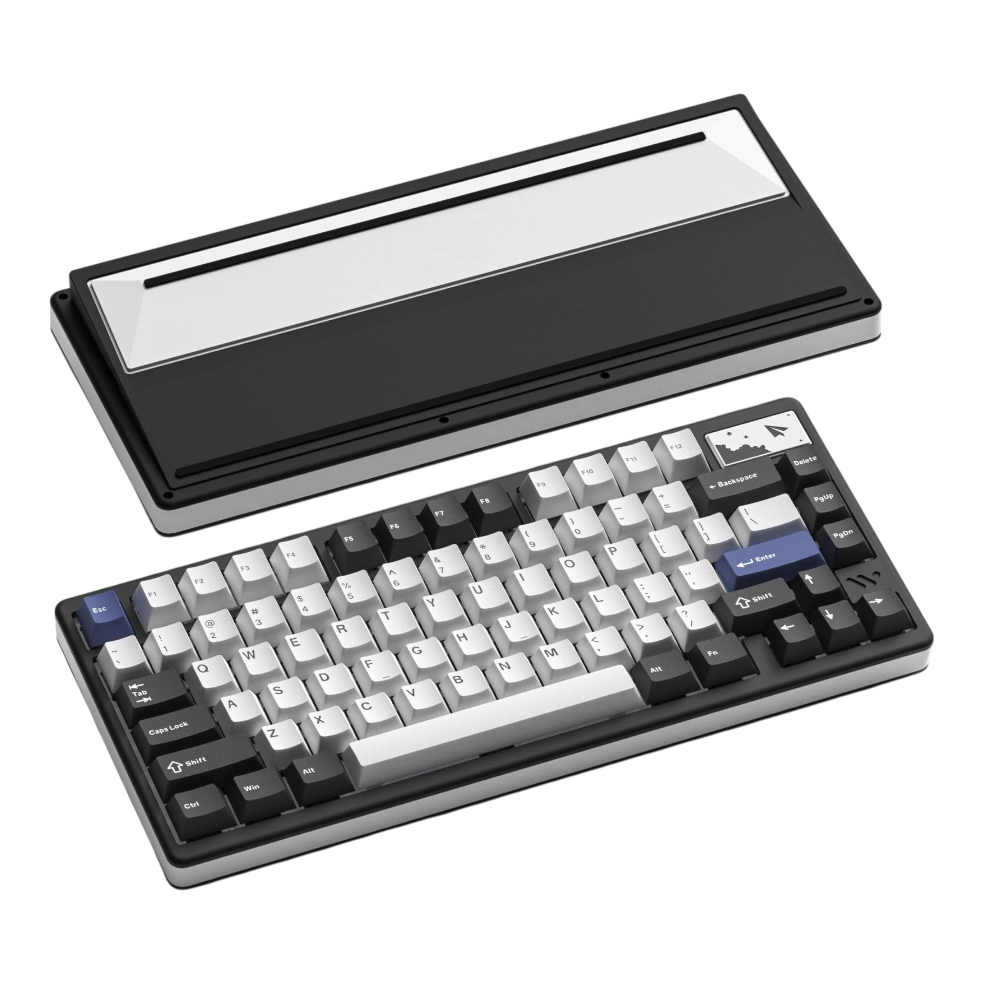 Womier - Teclado mecánico SK71 Pro intercambiable en caliente