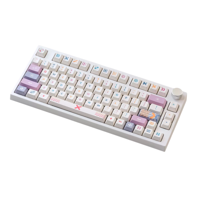 Keydous - Teclado mecánico inalámbrico NJ80-AP 