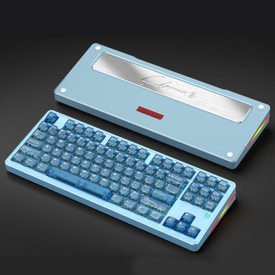 PMO - Teclado mecánico de aluminio Aurora 80 TKL (preventa)