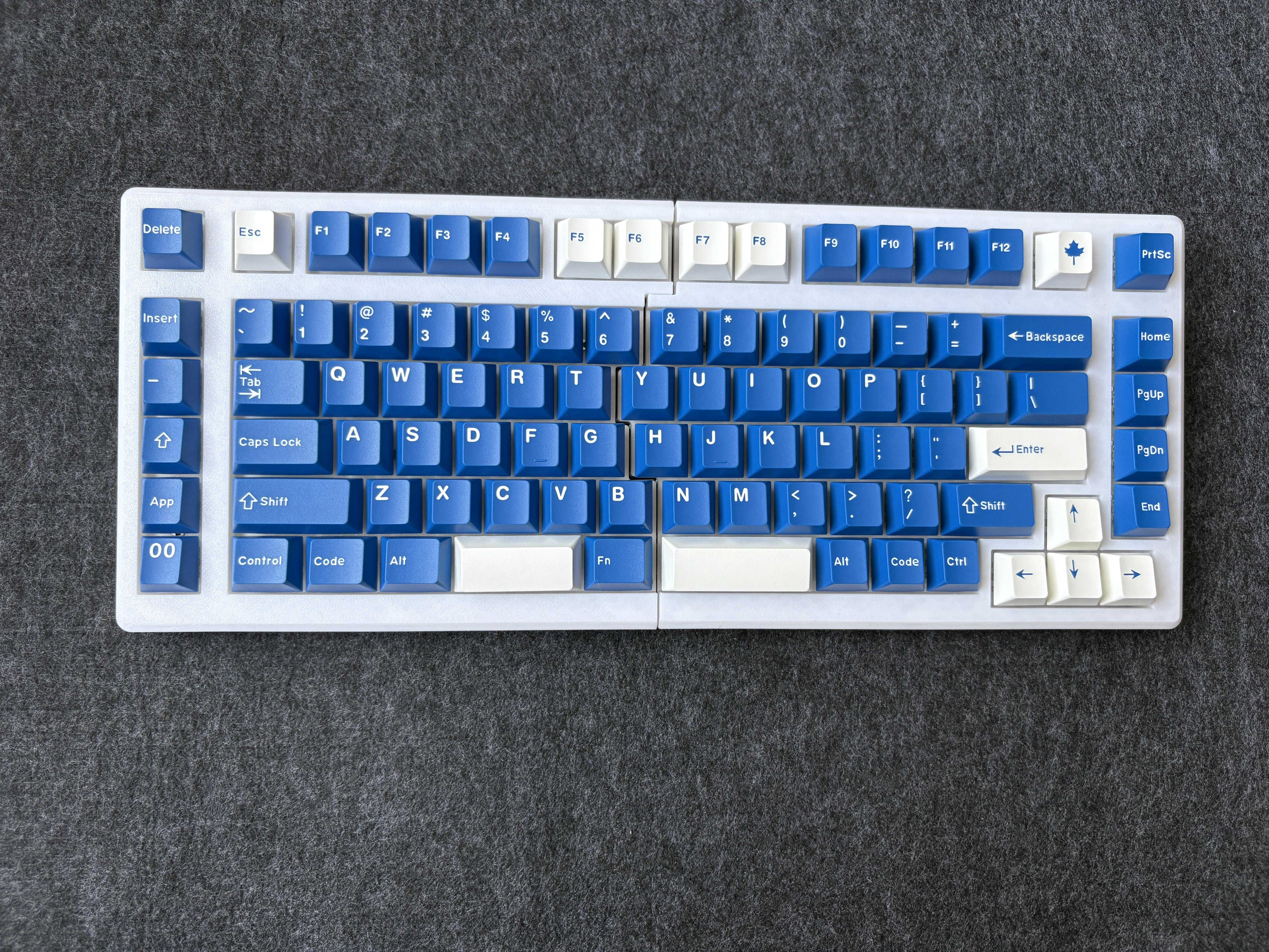Weekin - WK Split 89 Wireless 2.4G Ergonomic Mechanical Keyboard