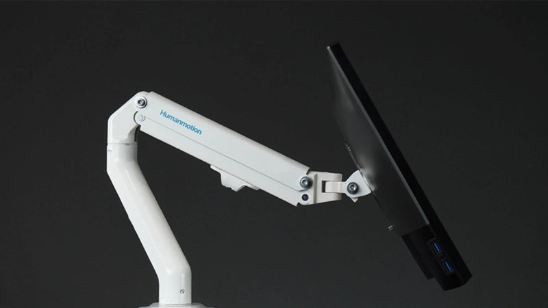 Brazo para monitor individual Humanmotion T6-1G de 17 a 32 pulgadas