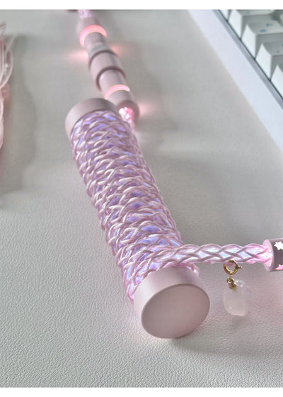 UNKNOWN ERROR - D22 Pink Light - Lazy Cat Keyboard Cable