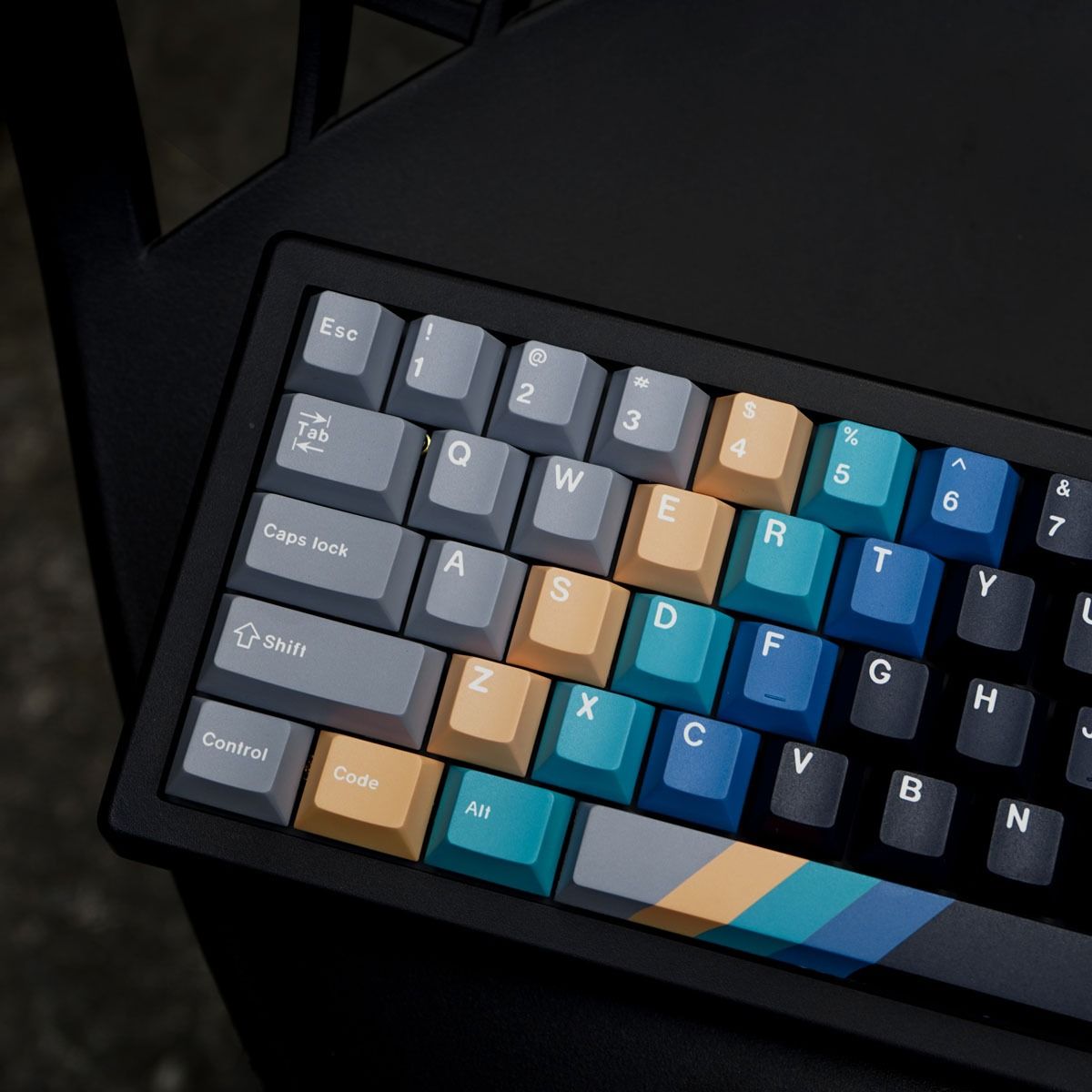 Record Gradient – 129-Key Cherry Profile ANSI Keycap Set