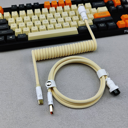 Off-White - Coiled 185CM Type C USB Cable