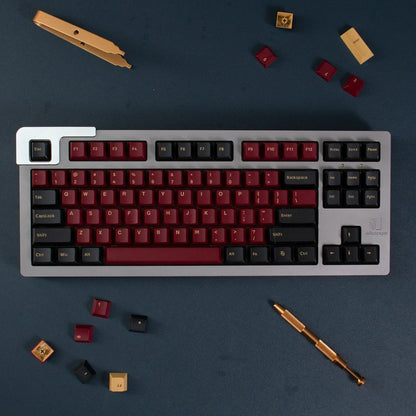 RED Samurai - 168 Cherry ANSI Keycap Set