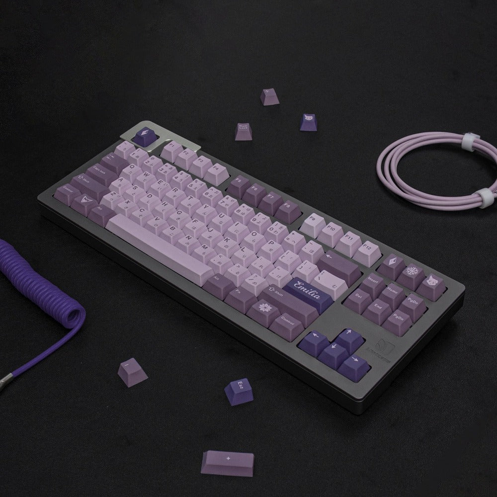 Frost Witch 129-Key Cherry Profile PBT ANSI/ISO Keycap Set