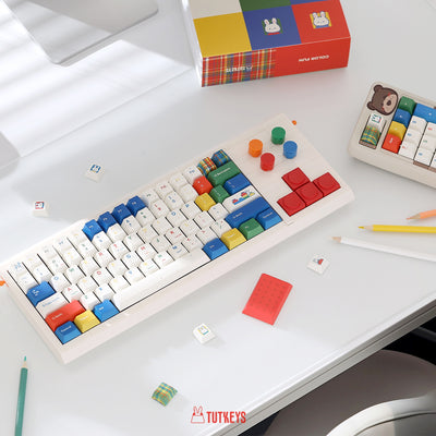 Tutkeys - Color Fun Vibrant Keycap Set