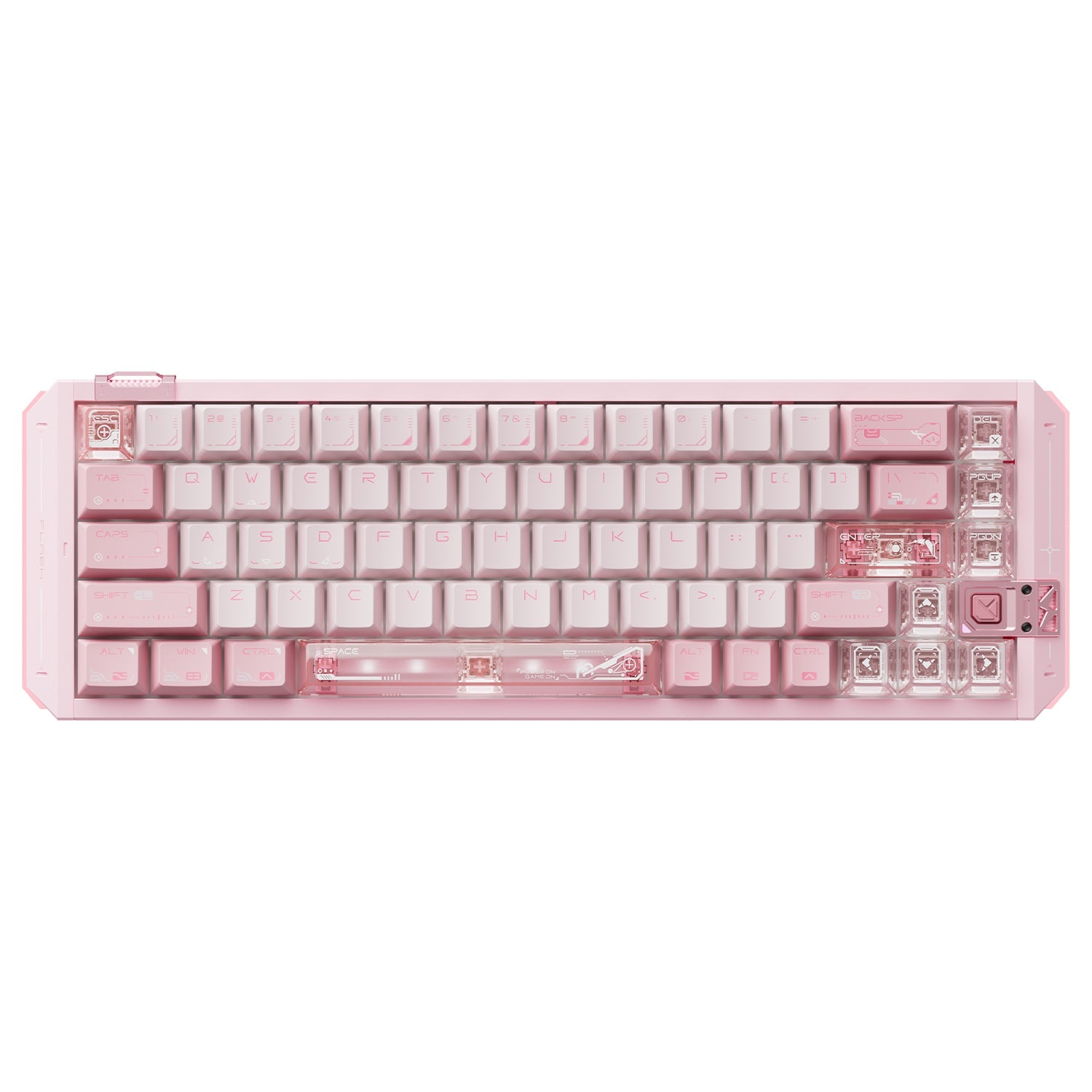 FLASH 68HE — Aluminum HE Magnetic Switch Keyboard