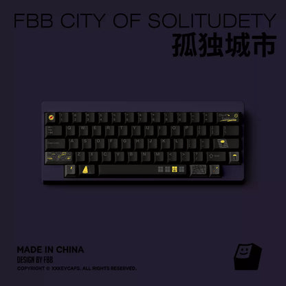 FBB - Lonely City PBT ANSI/ISO Keycap Set