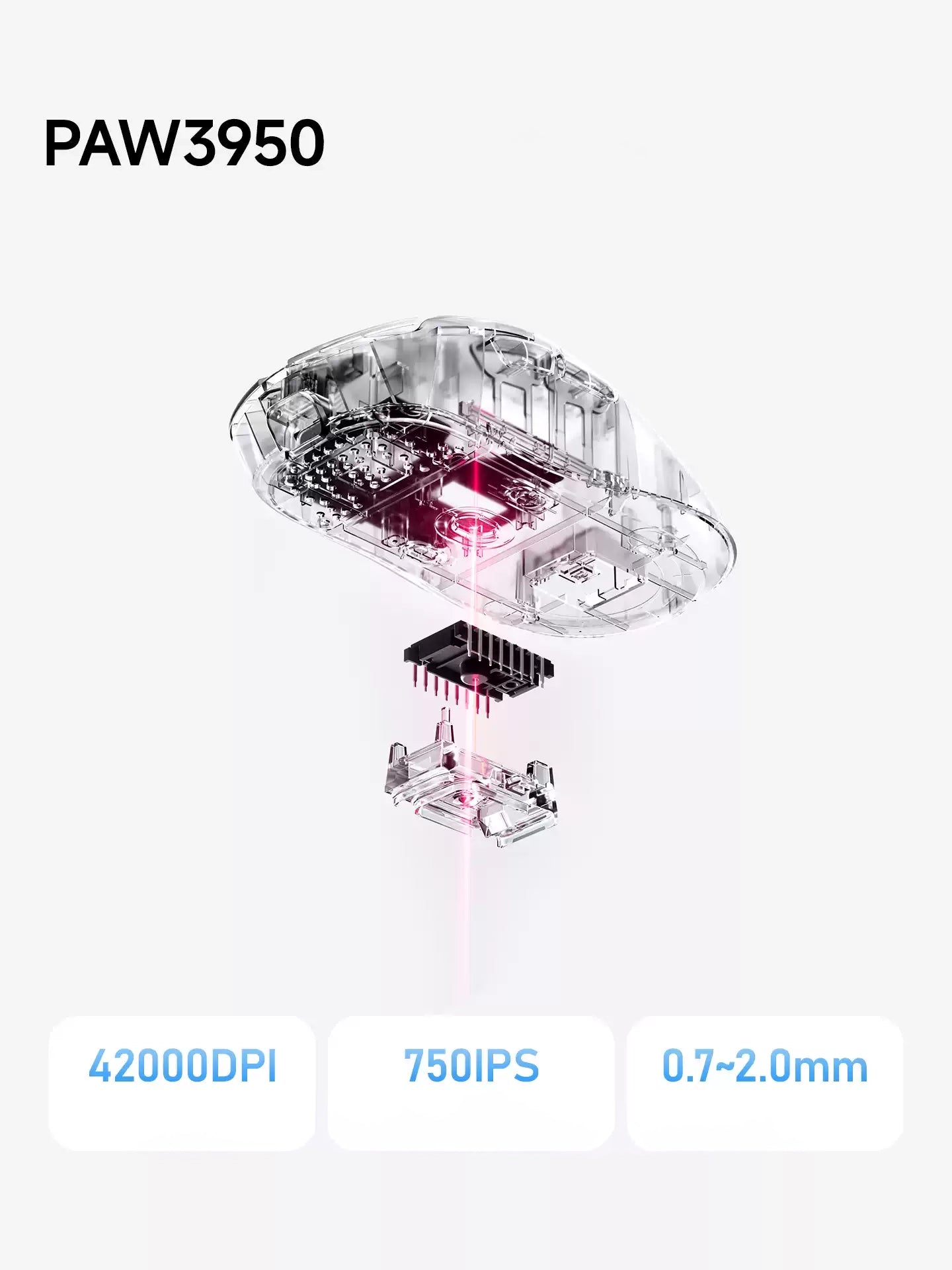 MCHOSE - A7 Ultra (RE) Tri-Mode Wireless Gaming Mouse