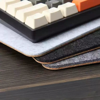 PINEYU - Felt Cork Shock Absorbing & Noise Reducing Keyboard Mat