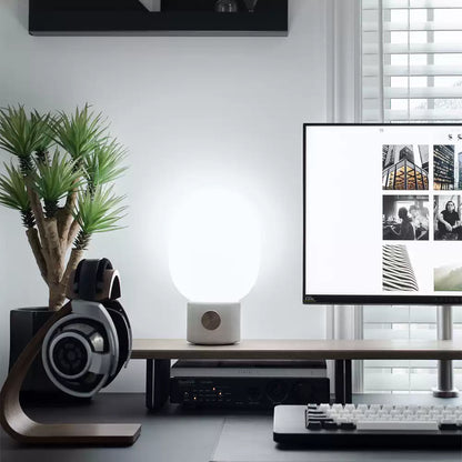 Laricare Solid Wood Dual Layer Monitor Stands