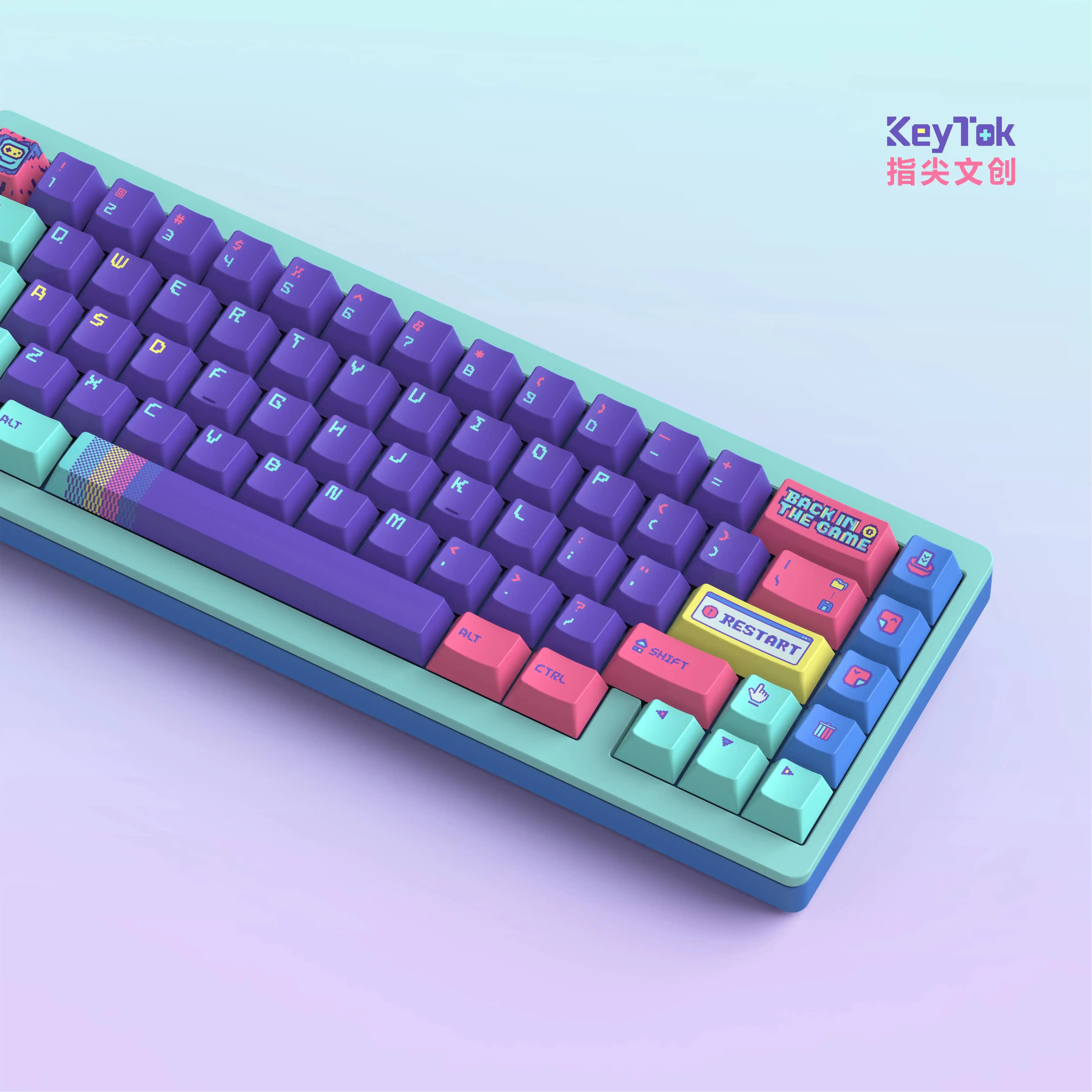 Keytok - Cherry Back in the Game Keycap Set