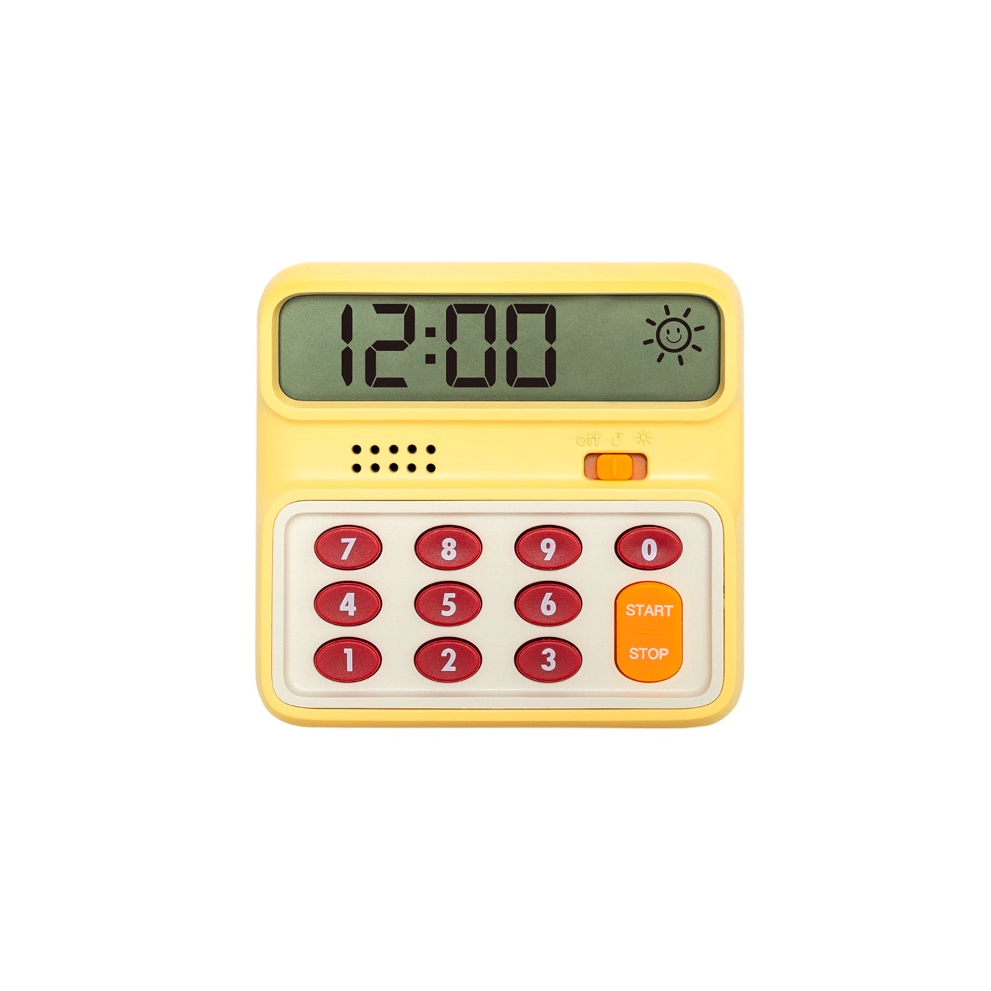 Black & White - Numeric Keypad Timer