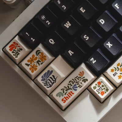 FBB - Garden Retro PBT ANSI/ISO Keycap Set