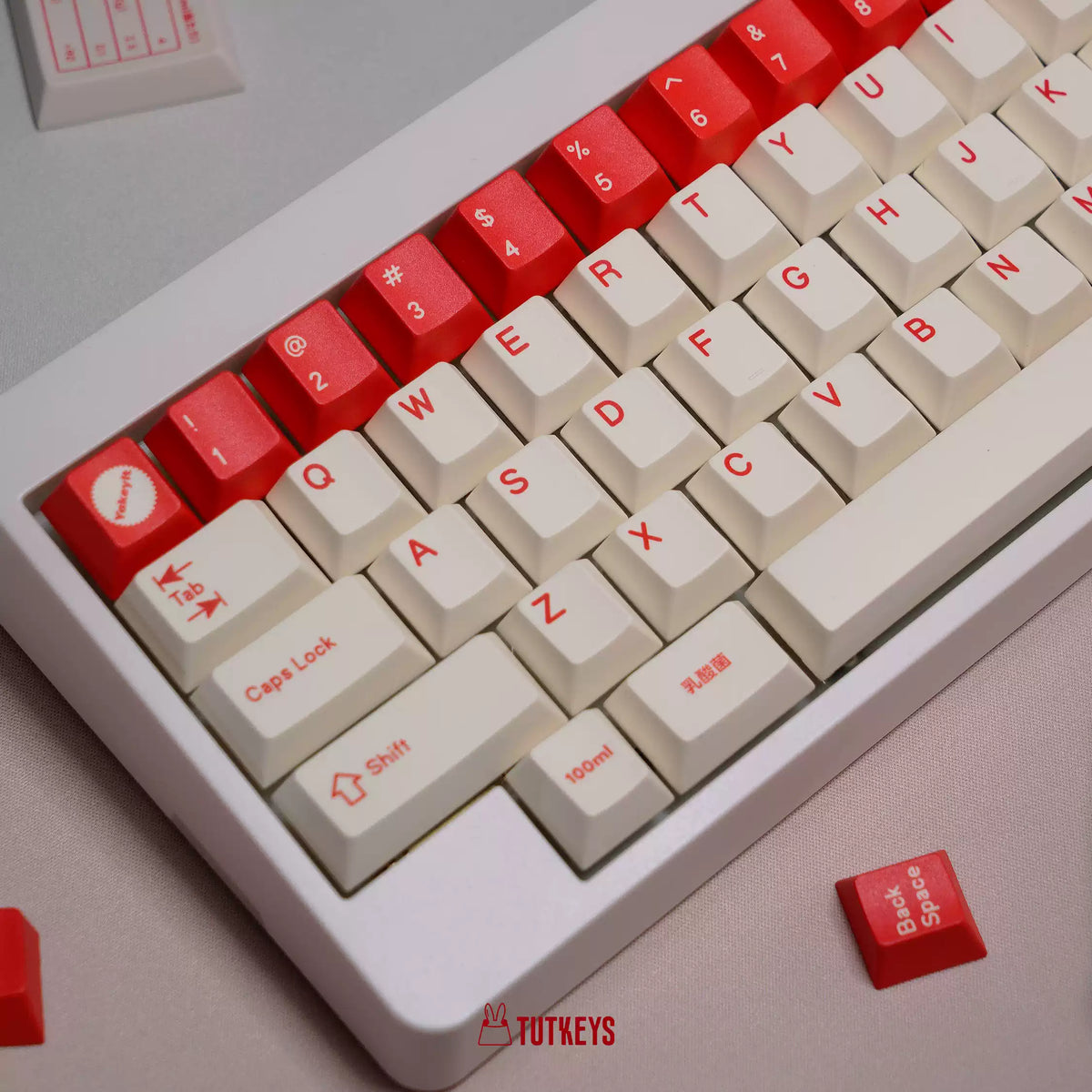 TUTKEYS - Lactic Acid Yakeylt ANSI/ISO Keycap Set