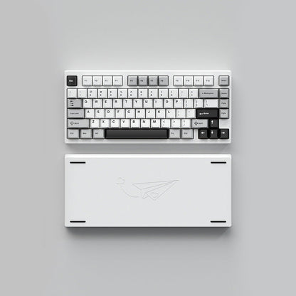 WEIKAV D75 (ensamblado): teclado mecánico QMK con 75 % de intercambio en caliente 