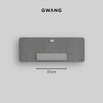 Gwang - Felt Surface Desk Mat with Accessories