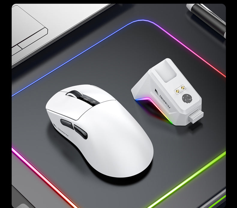 Ratón inalámbrico Bluetooth trimodo SMAILWOLF M6 