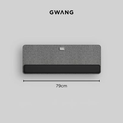 Gwang - Felt Surface Desk Mat with Accessories
