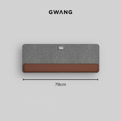 Gwang - Felt Surface Desk Mat with Accessories