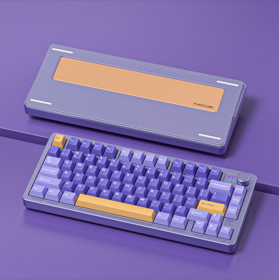 Furycube - F75 75% Aluminum Tri-Mode Mechanical Keyboard