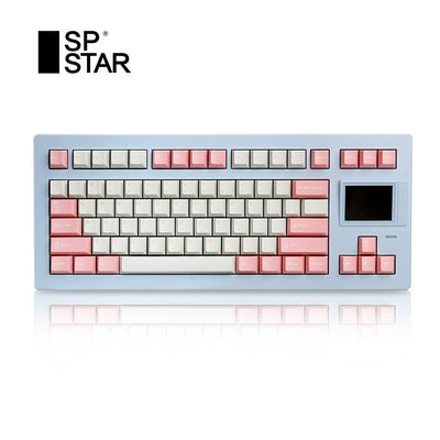 SP Star - D82 Pro+ V2 Mechanical Keyboard with LCD Screen