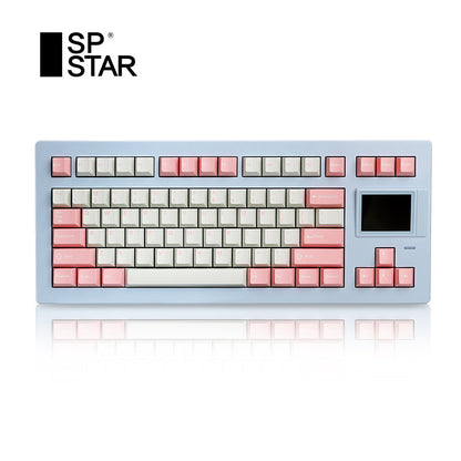 SP Star - D82 Pro Mechanical Keyboard with LCD Screen